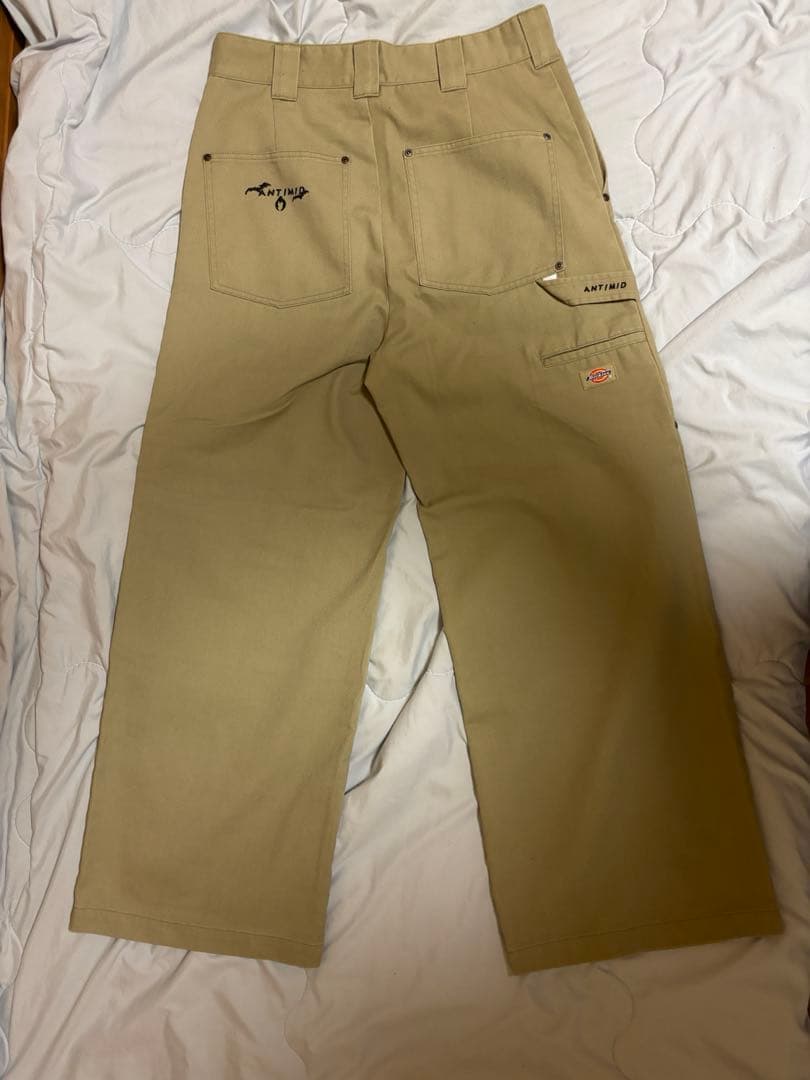 【Antimid×Dickies】 ダブルニーパンツ