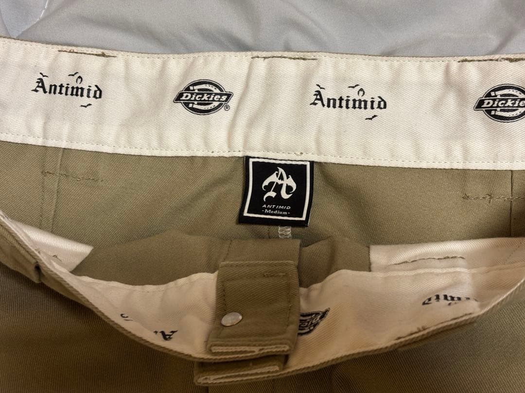 【Antimid×Dickies】 ダブルニーパンツ