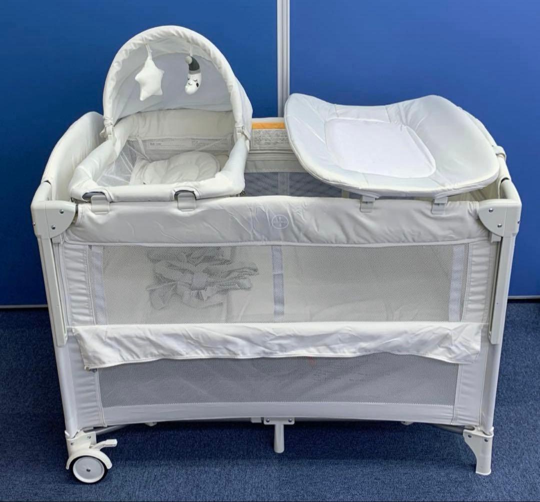折り畳み式プレイヤード ベビーベッド0114-0009s