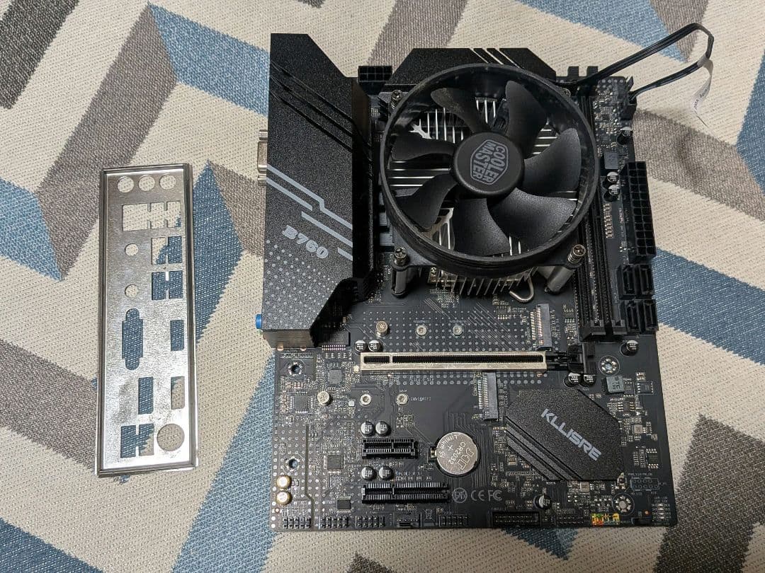 KLLISRE B760 マザーボード + i5 12400f