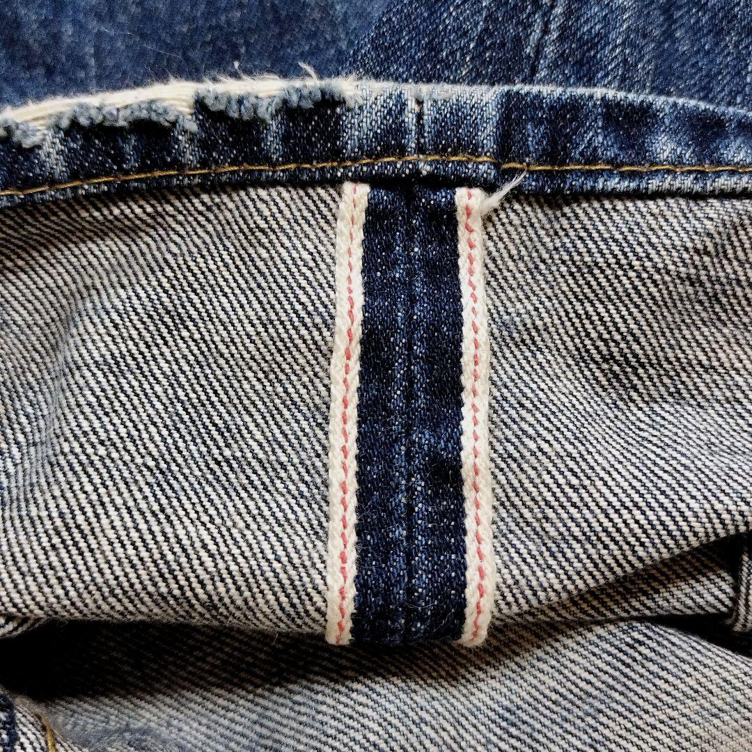 リーバイス 702XX 赤耳 ビッグE 日本製 シンチバック デニム W32