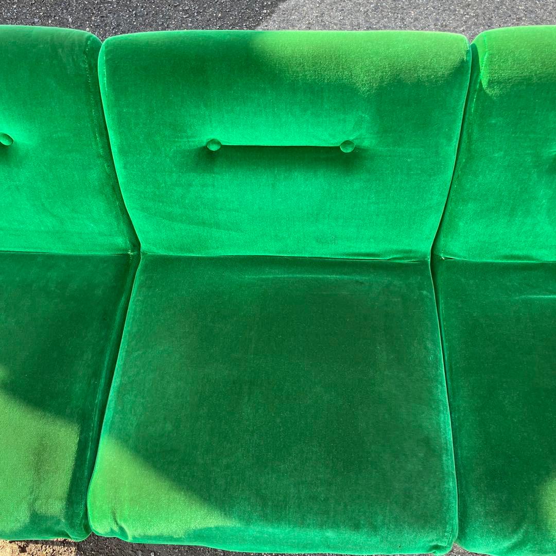 深いグリーンのソファー【専用】