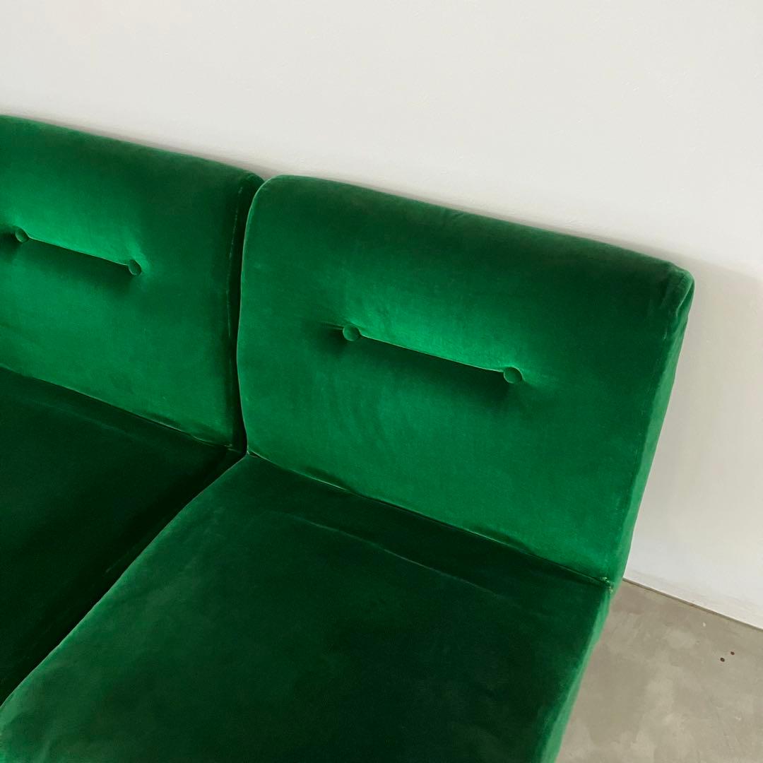 深いグリーンのソファー【専用】