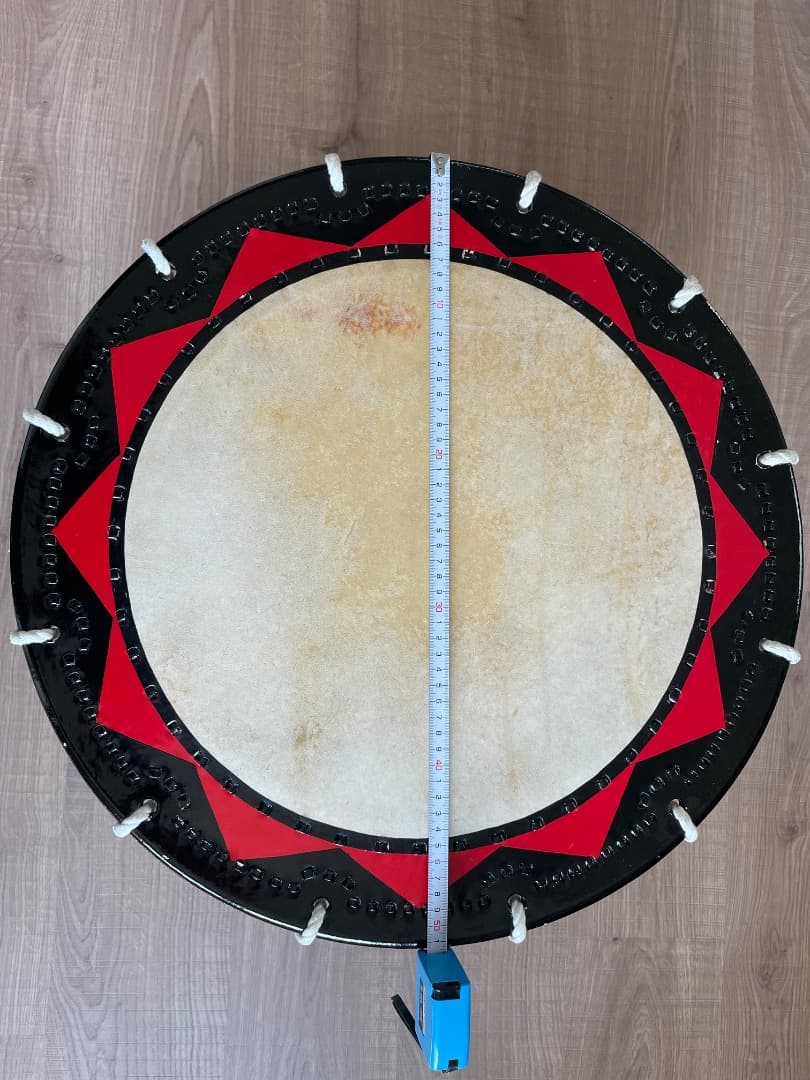 盛岡さんさ踊り用和太鼓 　約51cm バチ・収納バッグ付き