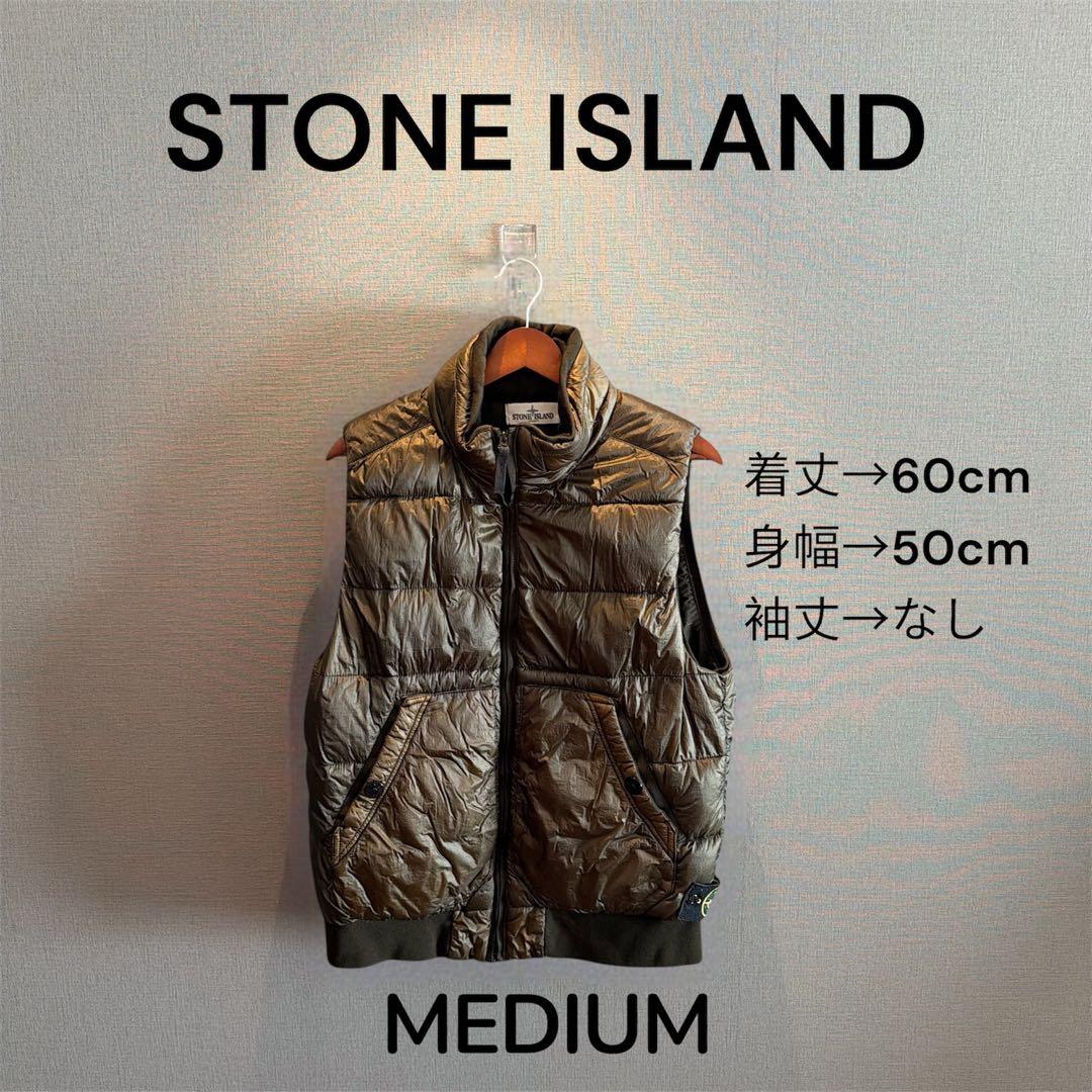 C*P様 STONE  ダウンベスト MEDIUM