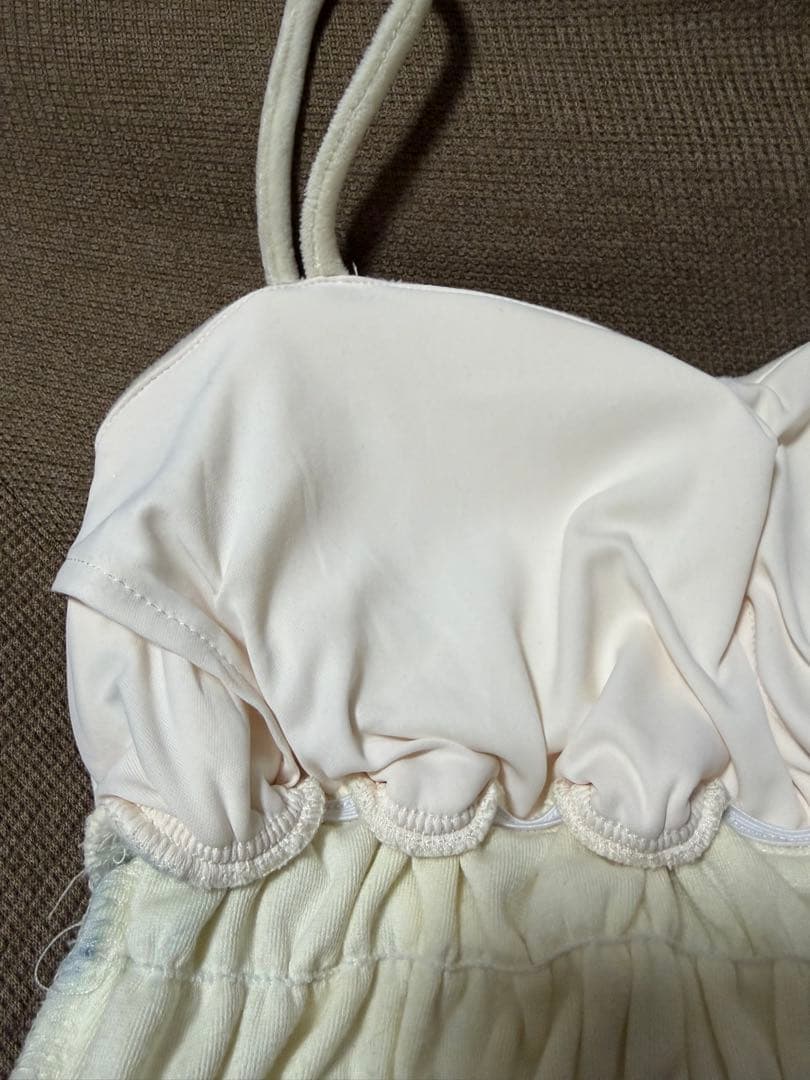 値下げ× andmary Mei shirring tops BLK