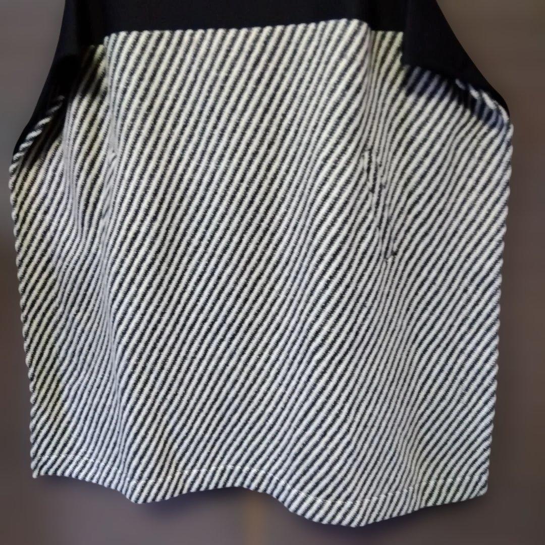 ❋もゆる❋センソユニコ❋ツィード切り替えビッグシルエットワンピース