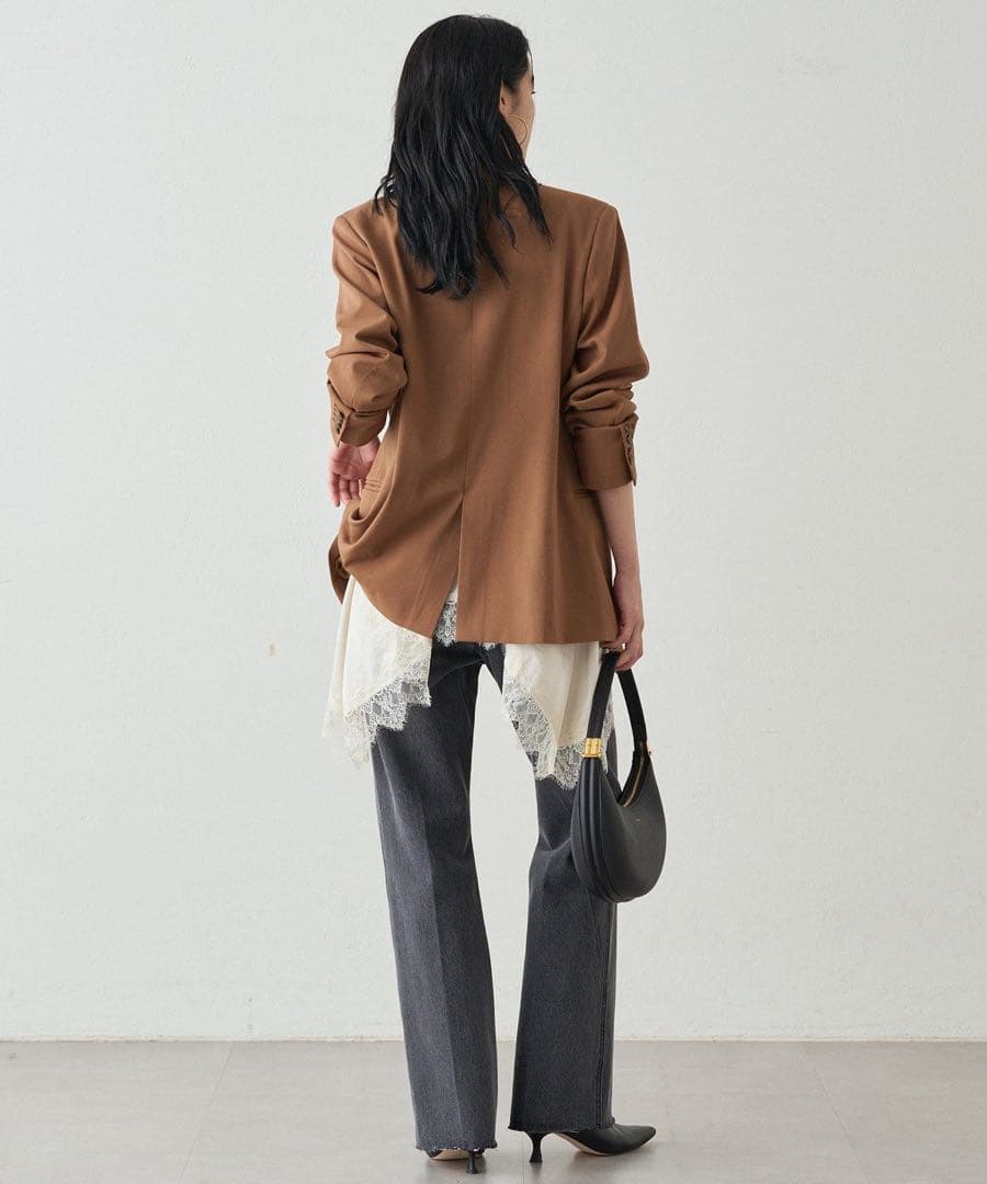 【新品未使用】LOUNGEDRESS レースキャミ アイボリー