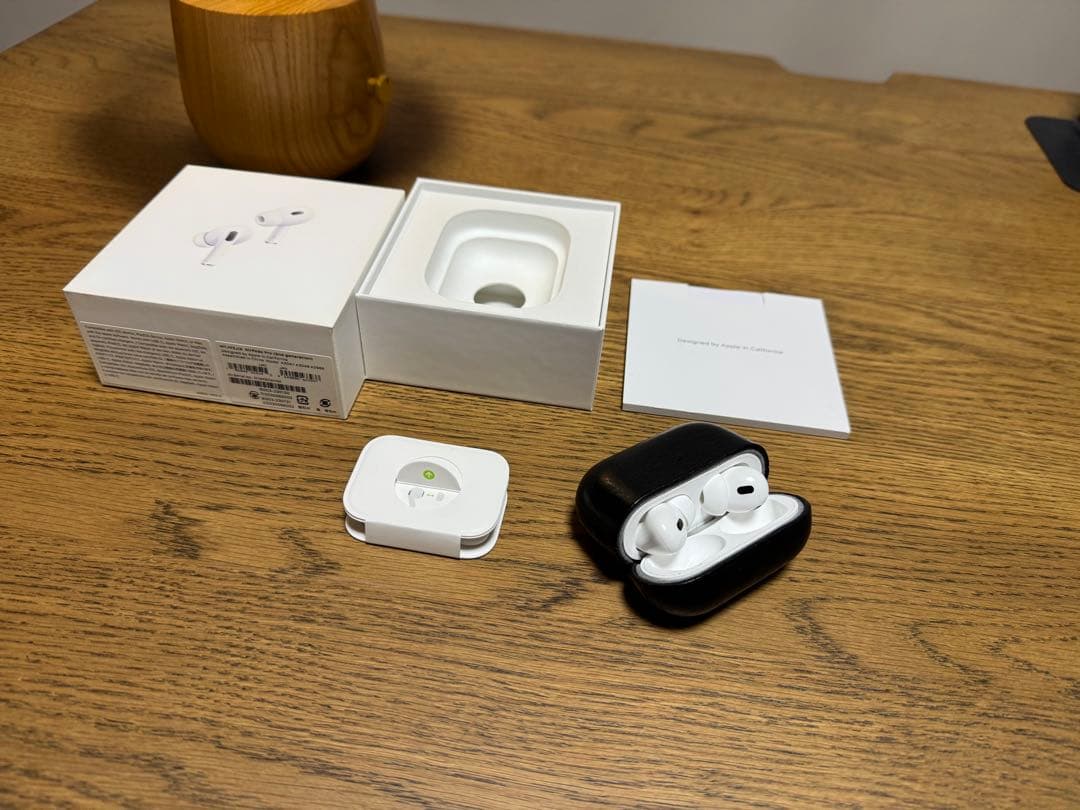 AirPods Pro（第2世代）＋土屋鞄製レザーケース付き