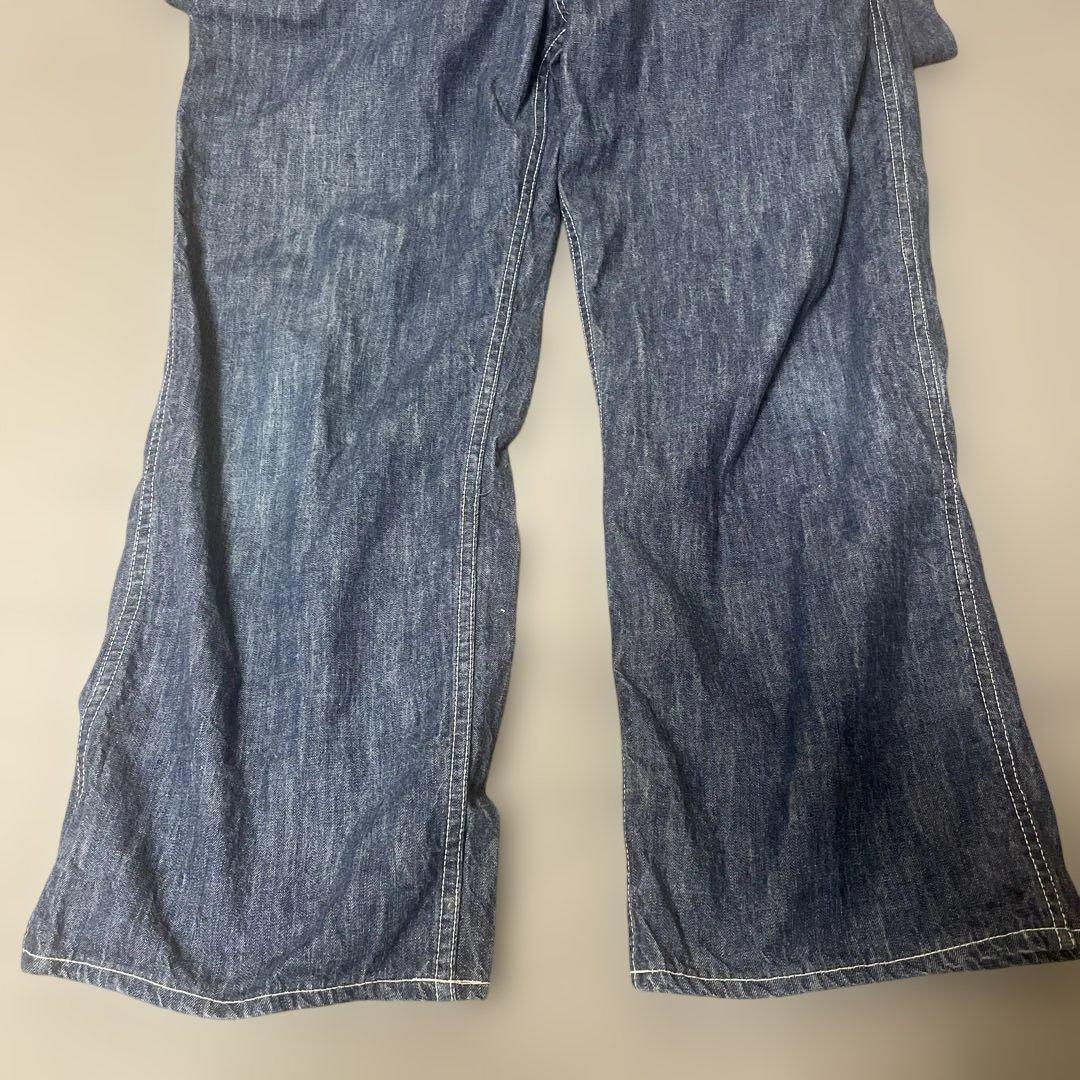 【美品】JOE McCOY 8hour unionデニム オーバーオール つなぎ