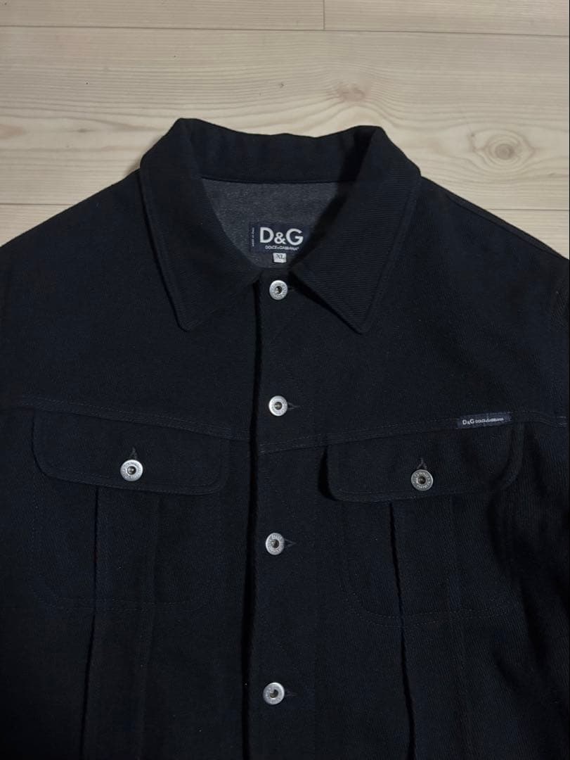 00s D&G DOLCE&GABBANA ウールトラッカージャケット