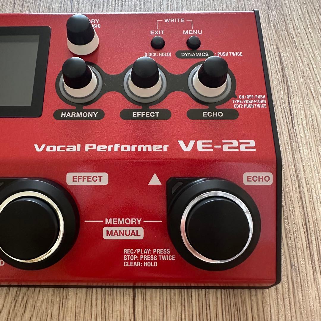 配信機器・PA機器・レコーディング機器 BOSS vocal performer VE-22