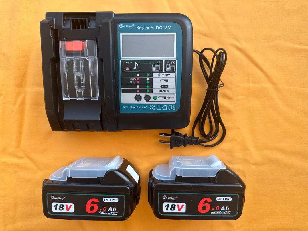 マキタ充電式高圧洗浄機 MHW180DZセット 社外バッテリー＋充電器セット