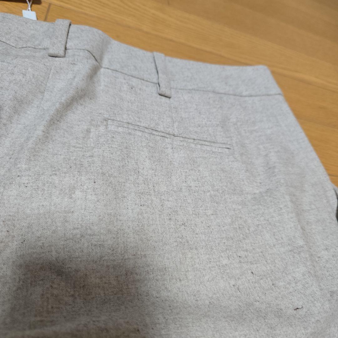 【未使用】★週末割引★Ferragamoカシミヤ入りワイドパンツ 46