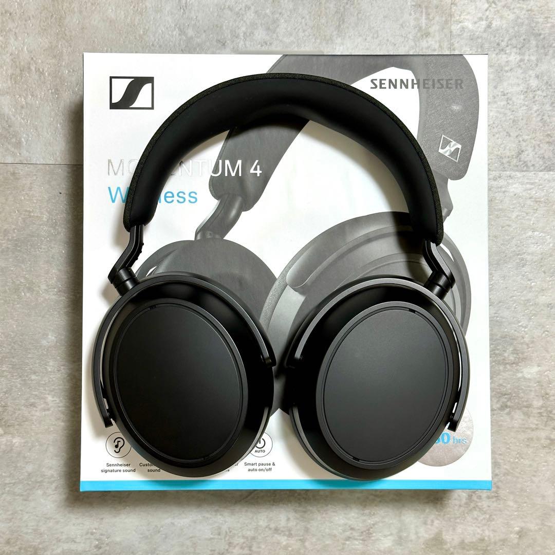 【美品】Sennheiser Momentum 4 ワイヤレスヘッドホン