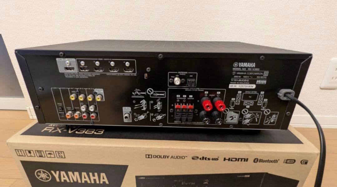 YAMAHA RX-V383 AVアンプ／レシーバー