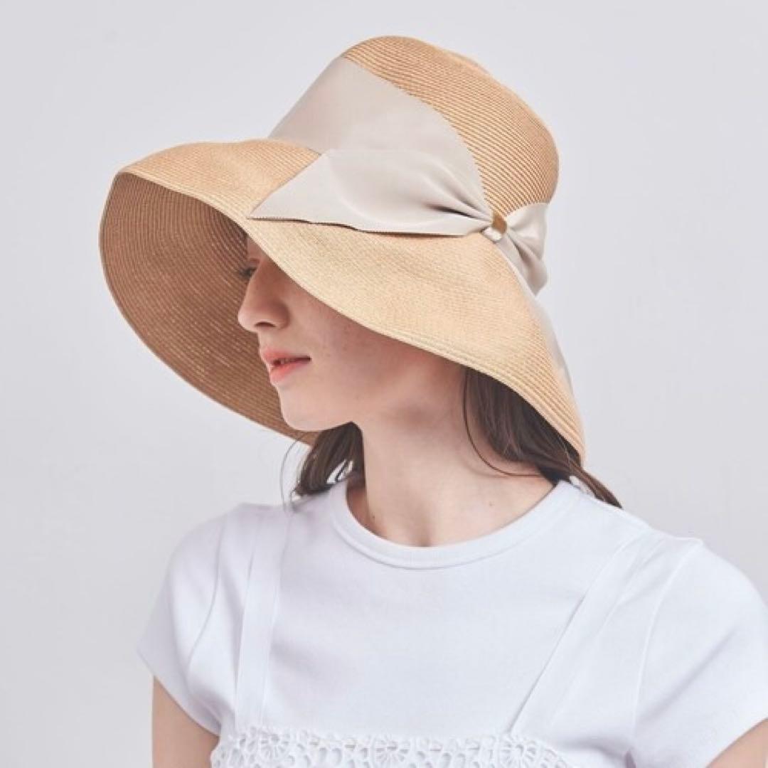 Athena New york　リサコ　麦わら帽子　ベージュ
