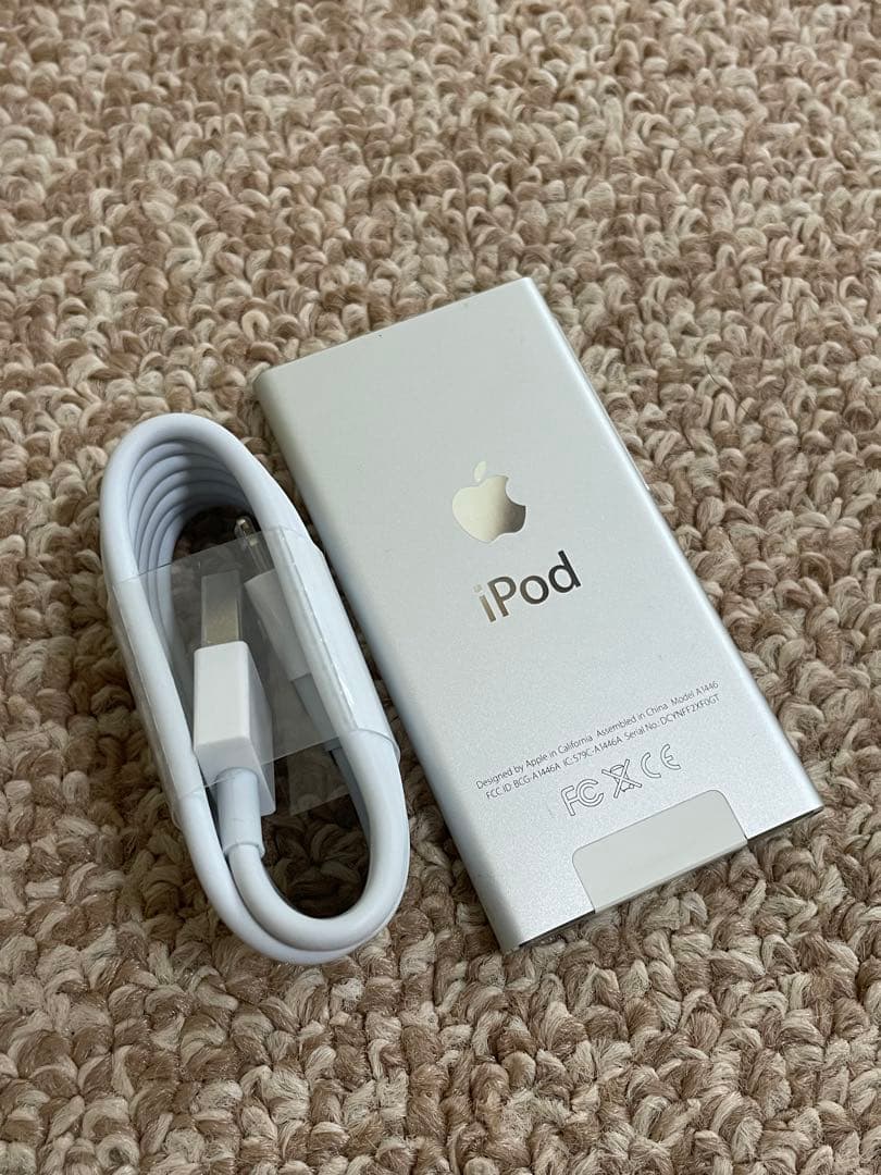 美品 動作確認済 iPod nano 第7世代 シルバー Bluetooth