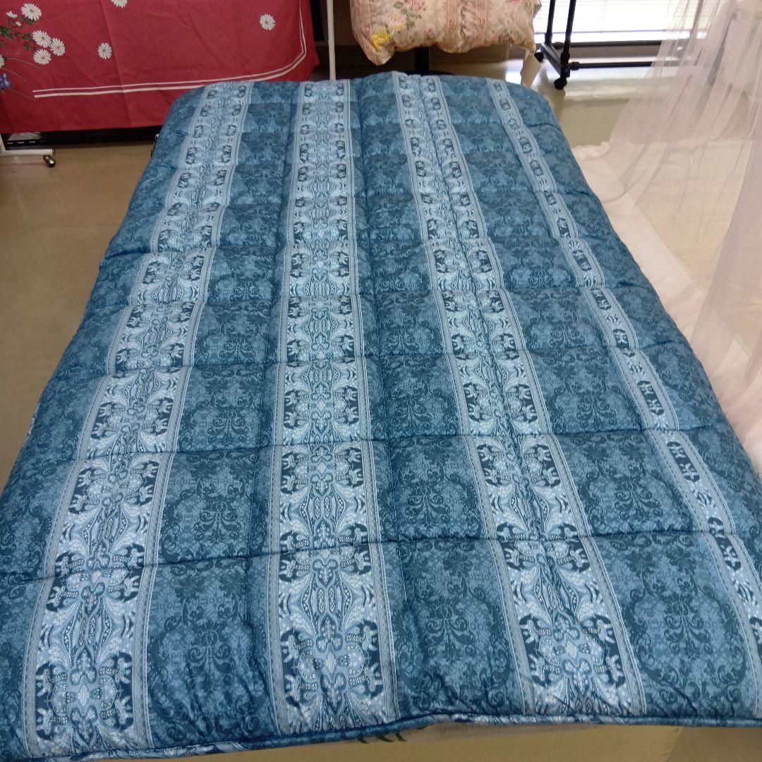 こなつさん専用フランスウール100%セミダブル2層式敷布団　　干しやすい敷布団