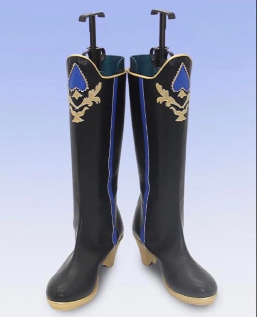 ツイステ デュース グロマス コスプレ ウィッグ 靴