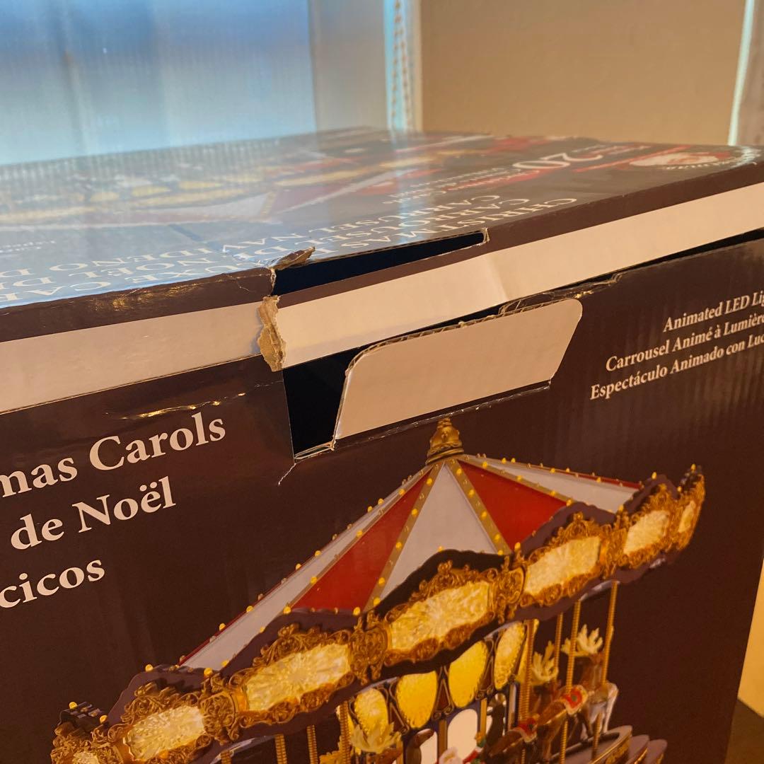 【希少】ミスタークリスマスデラックスカルーセル 　オルゴール20曲