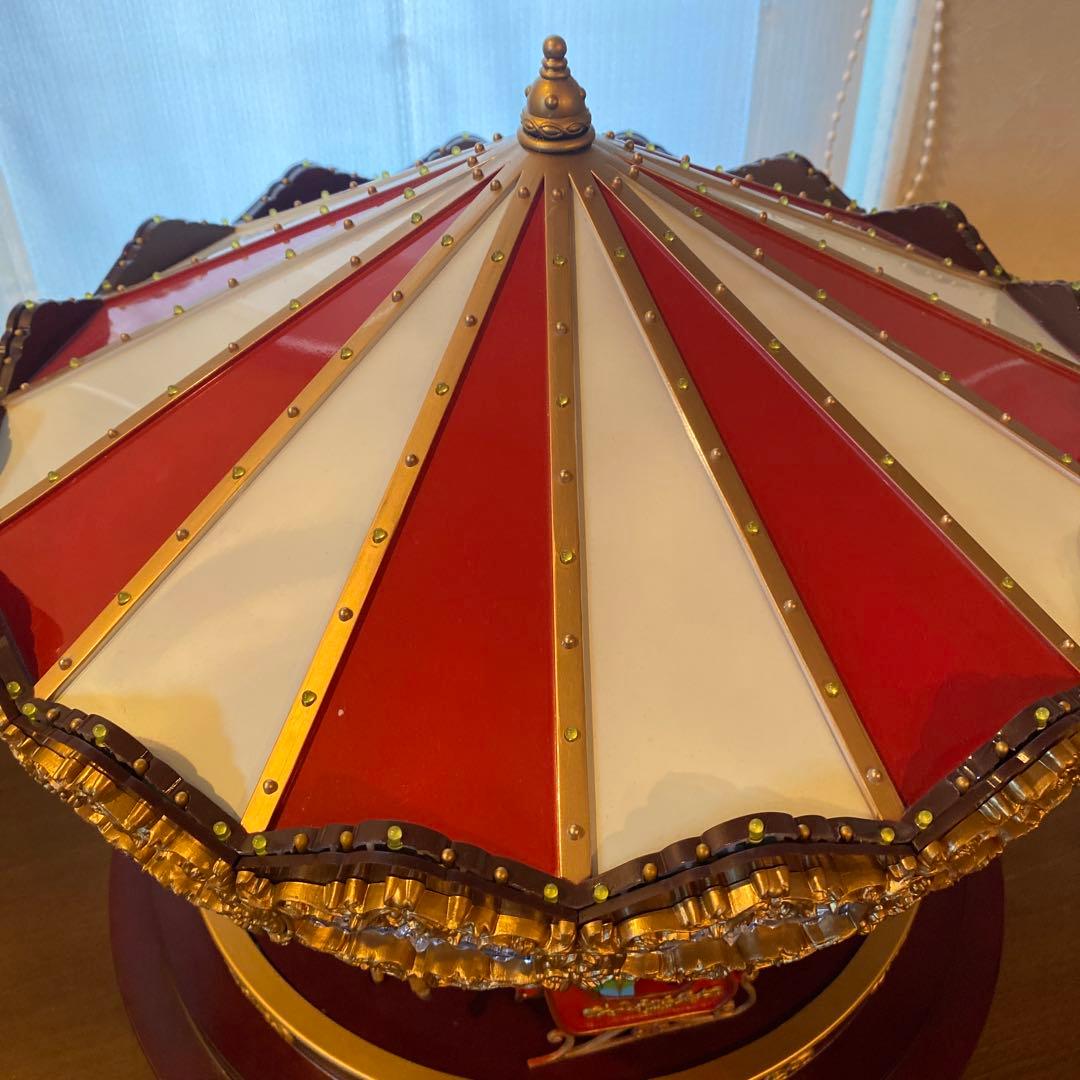 【希少】ミスタークリスマスデラックスカルーセル 　オルゴール20曲