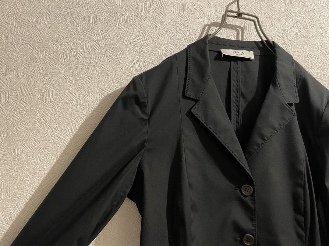 イタリア製 PRADA リボン テーラード ジャケット / プラダ