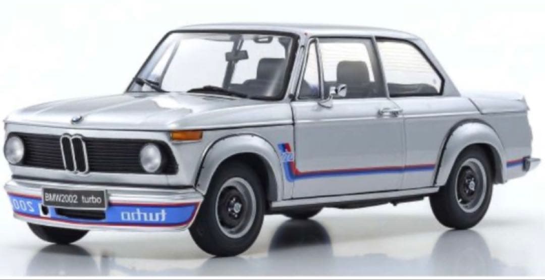 京商 2002 turbo ミニカー 1/18silver