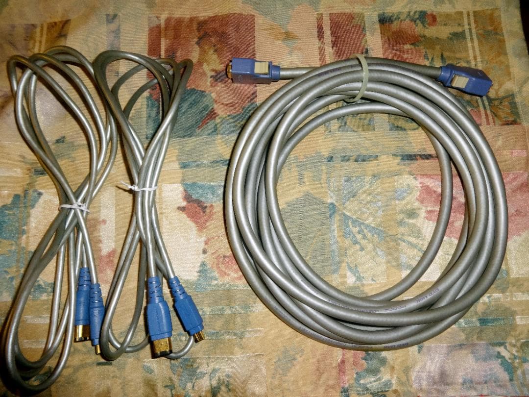 高級AT6V81/3.0含む オーディオテクニカ　ビデオケーブル　４種類端子