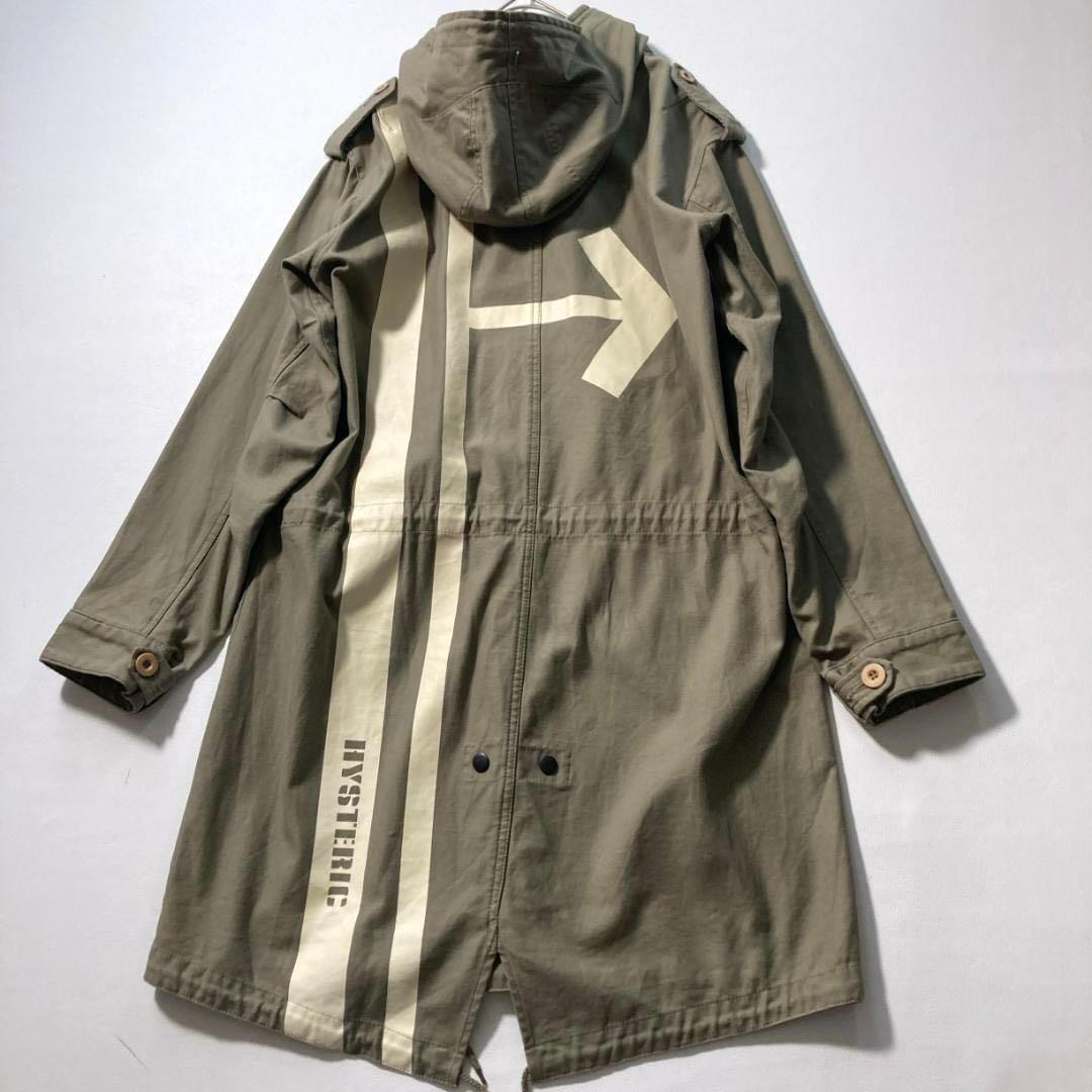 【インゲン】ヒステリックグラマー　フィッシュテール ミリタリーモッズコート