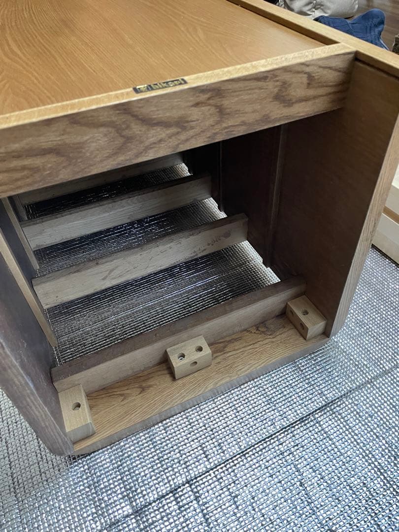 光製作所 チェスト6段 ナラ無垢材 昭和レトロ ヴィンテージ 家具