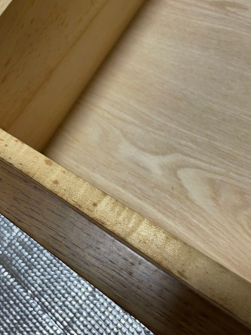 光製作所 チェスト6段 ナラ無垢材 昭和レトロ ヴィンテージ 家具