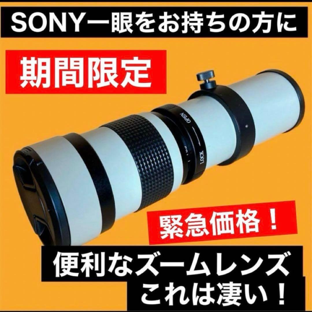 SONY ミラーレスカメラ用 ズームレンズ ホワイト初心者でもOK サポートあり