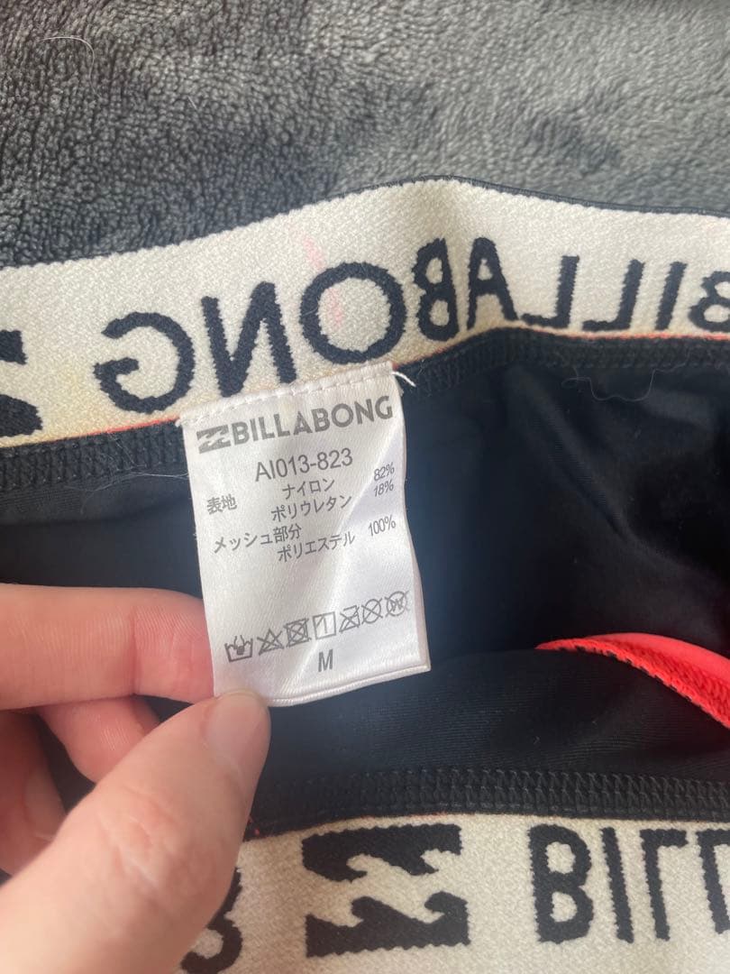 着画ありBILLABONG ビラボン セパレート水着 ビキニ　ショッキングピンク