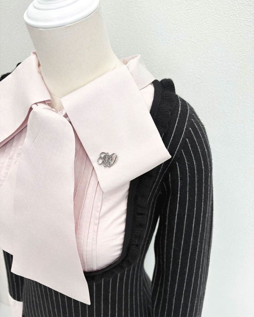 ℋ*様 HONEY MEW リボンブラウスドッキングワンピース