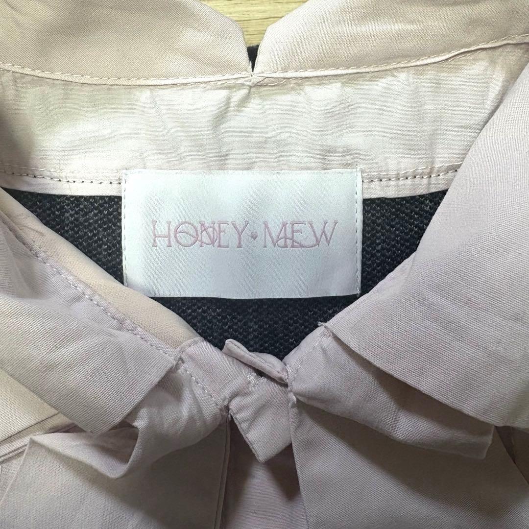ℋ*様 HONEY MEW リボンブラウスドッキングワンピース