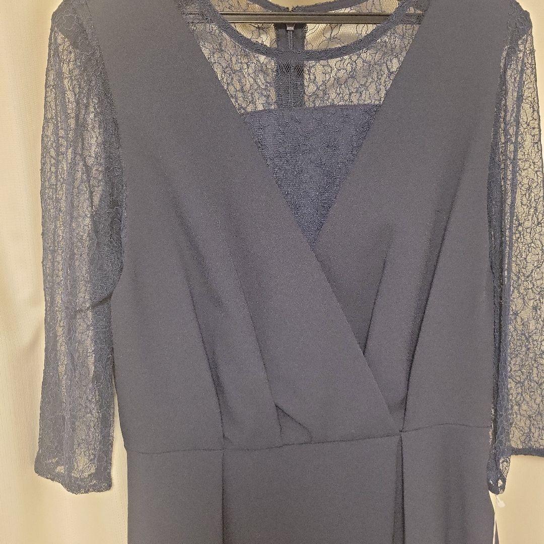 新品　Rire Fete リルフェテ　レースレイヤードパンツドレス　ヤマダヤ