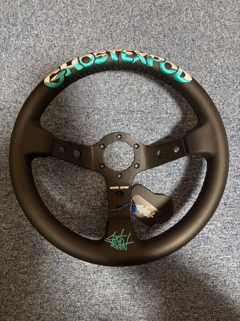 GHOST EXPOD(ゴーストエキスポッド)ステアリング Tiffanyカラー