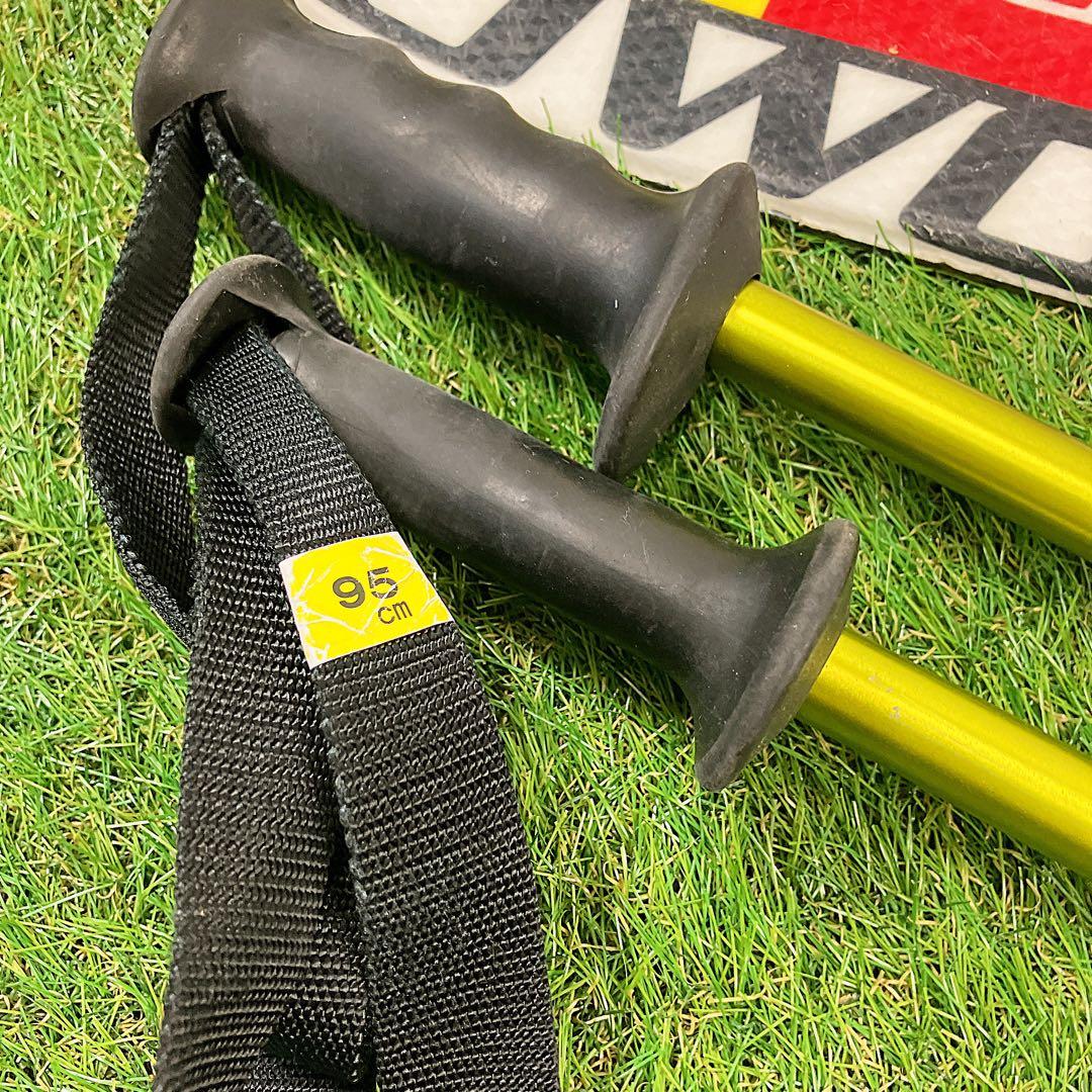 即乗り　セット　120cm 靴24cm SALOMON 子供用スキーセット