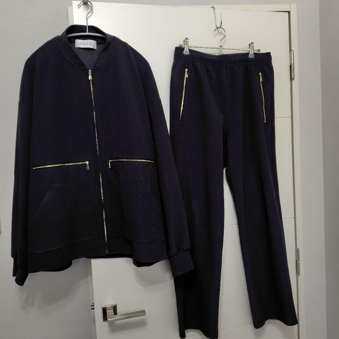 ✧CULLNI✧ コーデュロイセットアップ チャコール メンズ