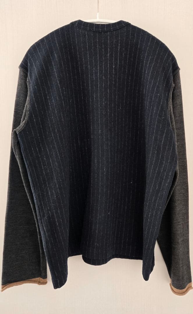 1999 COMME des GARÇONS HOMME ストライプ切返しニット