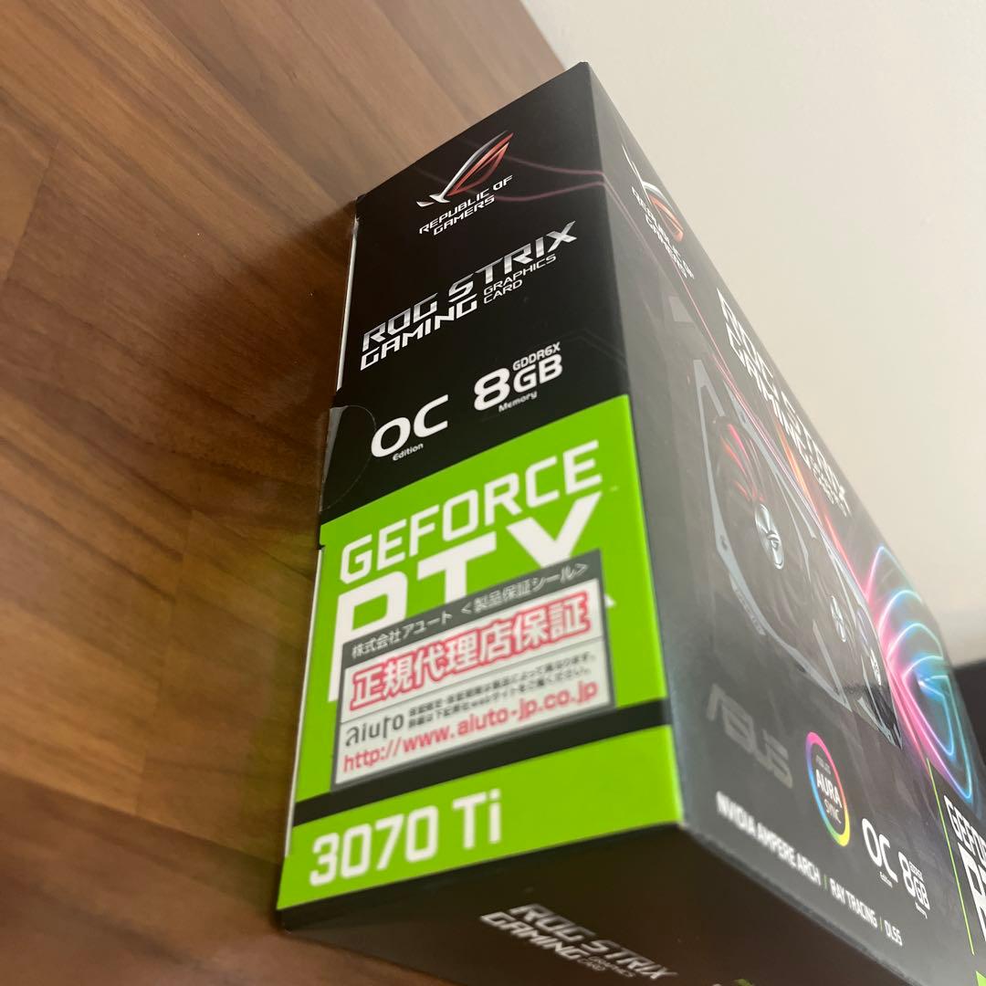 グラフィックボード・グラボ・ビデオカード ASUS ROG Strix NVIDIA GeForce RTX 3070Ti