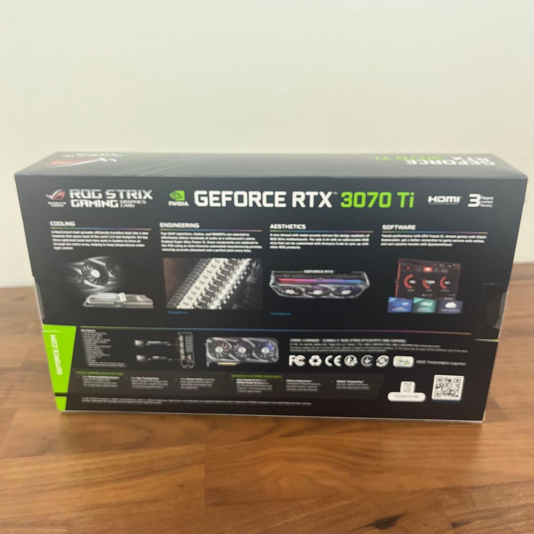 グラフィックボード・グラボ・ビデオカード ASUS ROG Strix NVIDIA GeForce RTX 3070Ti