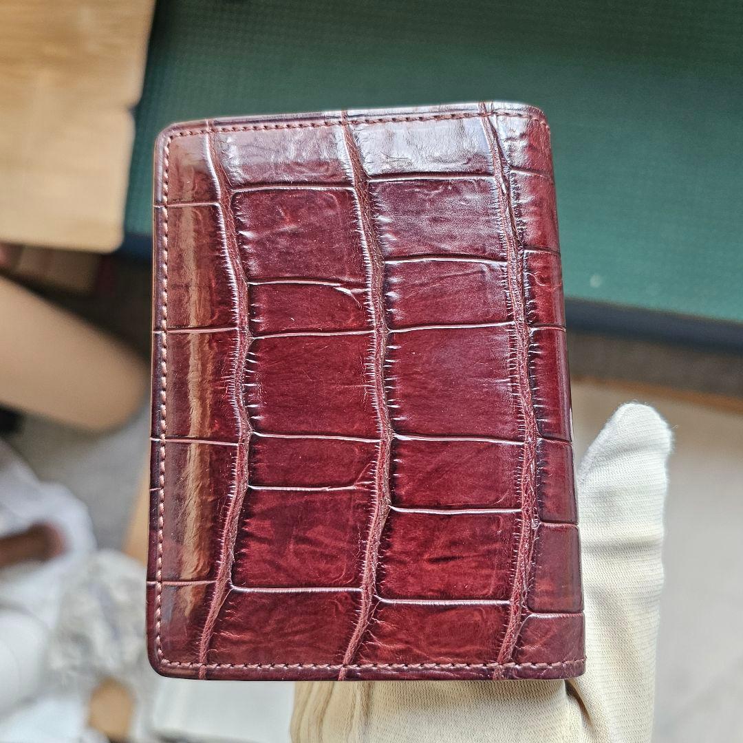 GANZO ガンゾ 名刺入れ クロコダイル crocodile ポロサス カード