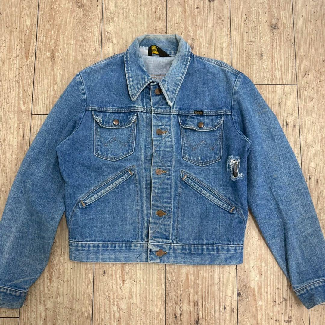 Wrangler 80s USA製 デニムジャケット　m相当