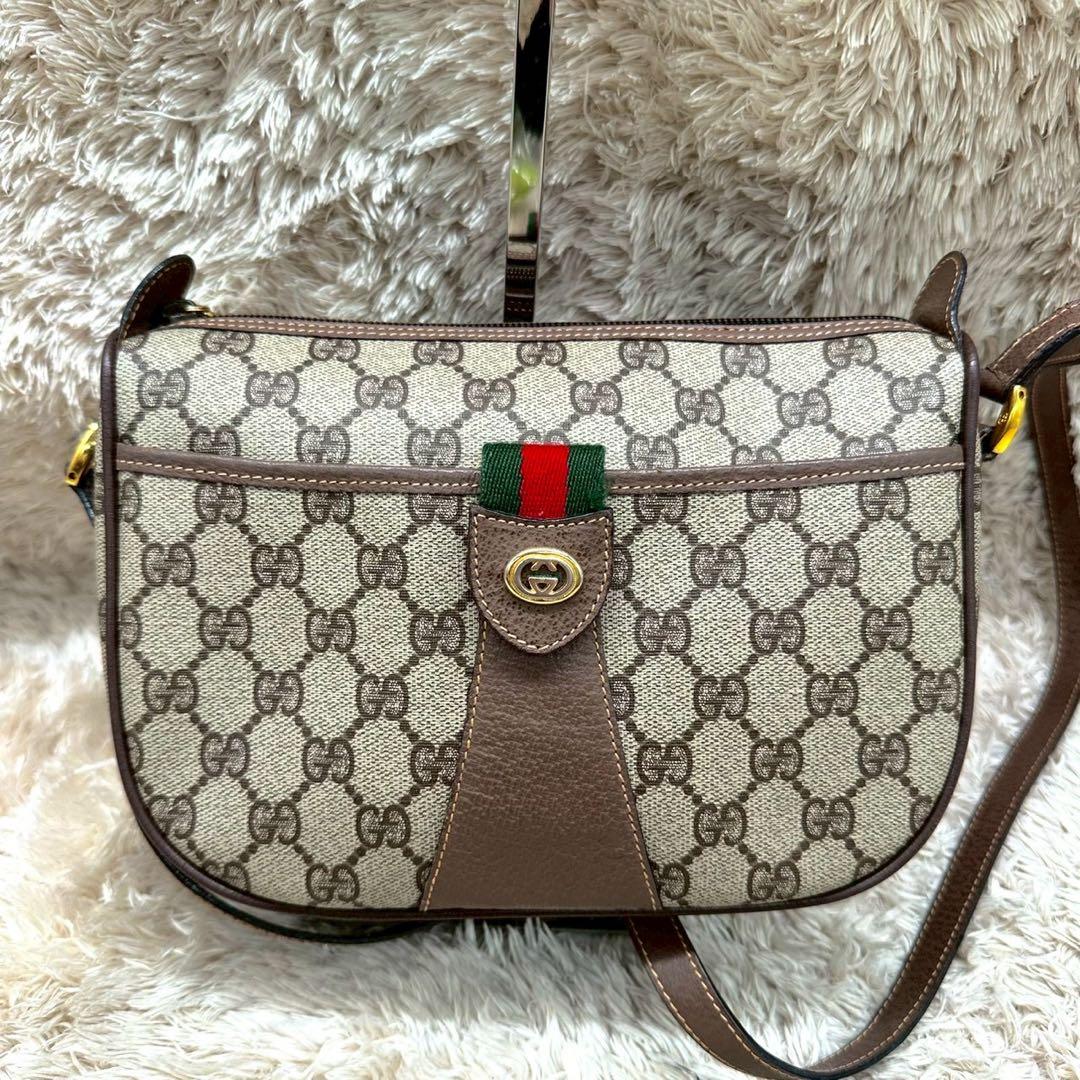【極美品】GUCCI GG ショルダーバッグ スプリーム　シェリー