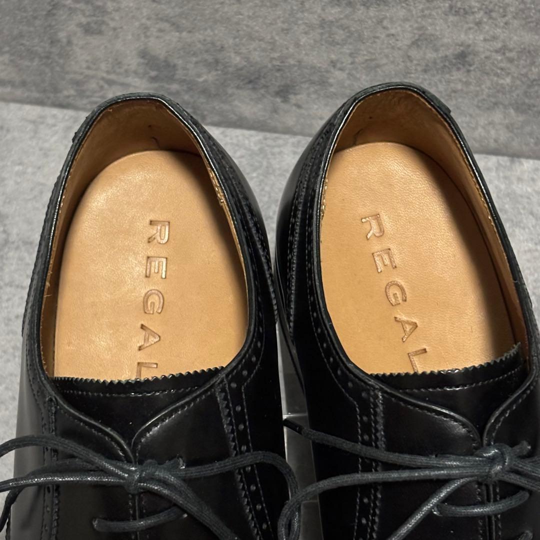 新品　リーガル　ビジネスシューズ　216R ウイングチップ　ブラック　2257