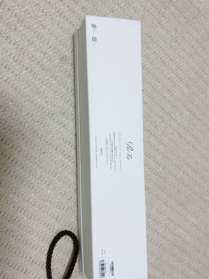 Refa ビューテック ストレートアイロン ホワイト