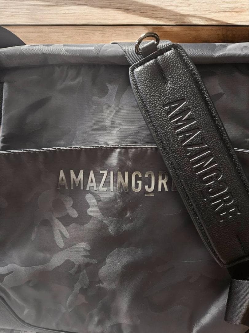 平野公平【新品GOLFボストンバックAMANI 迷彩柄 大型ダッフルバッグ