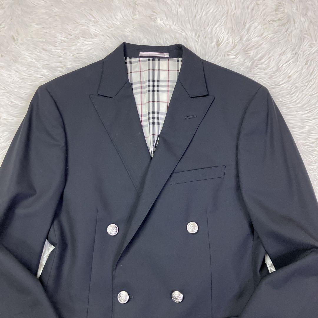 BURBERRY BLACK LABEL ダブルブレストテーラードジャケット　M